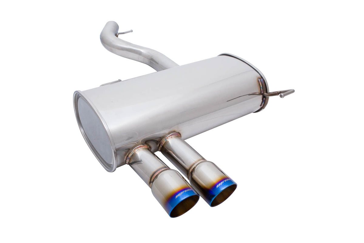 Supremo Exhaust System for BMW E90/92 328i/328ix 07-11 - Burnt Rolled Tips - MR-ABE-BE9092-VO