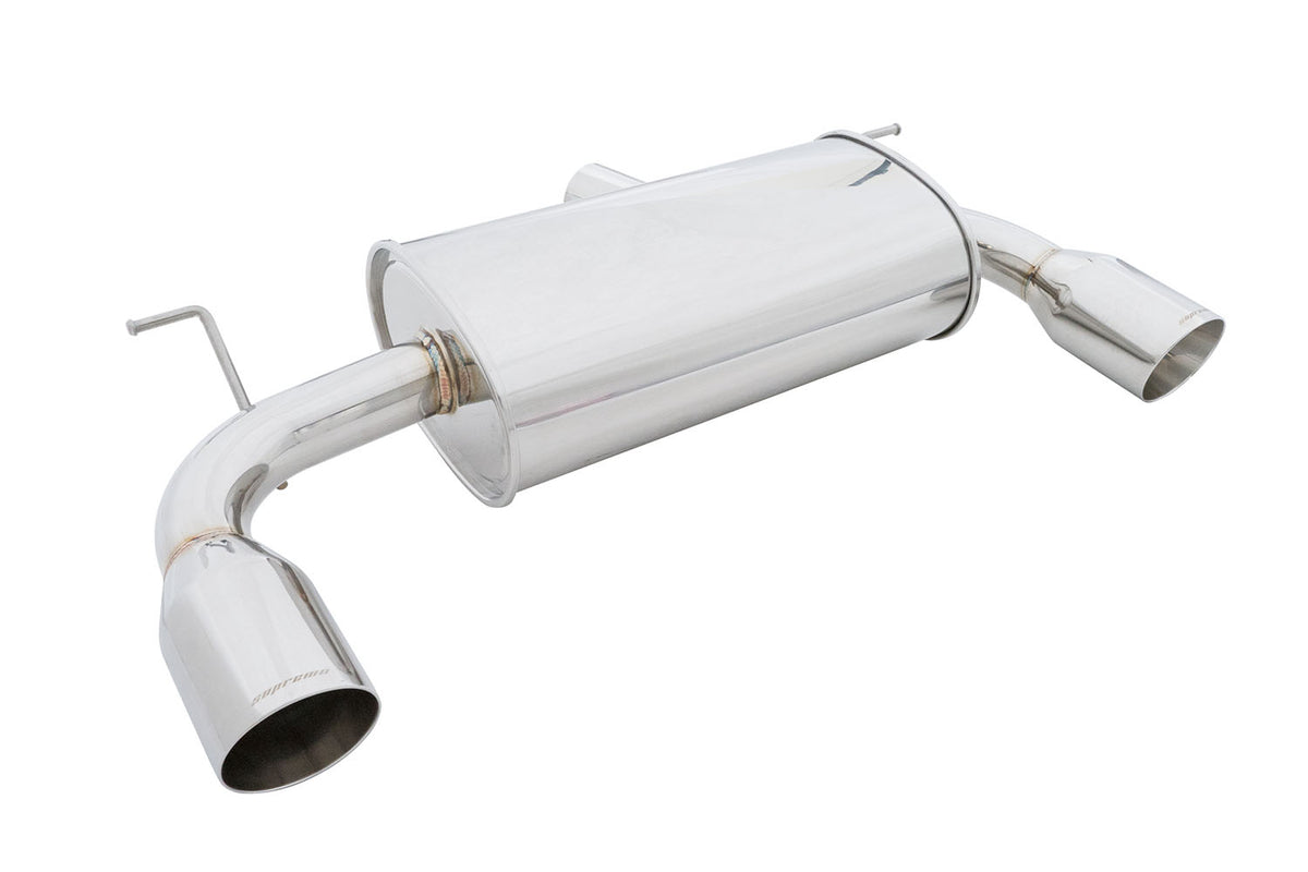 Supremo Exhaust System for BMW F30 335i 2012+ - Stainless Rolled Tips