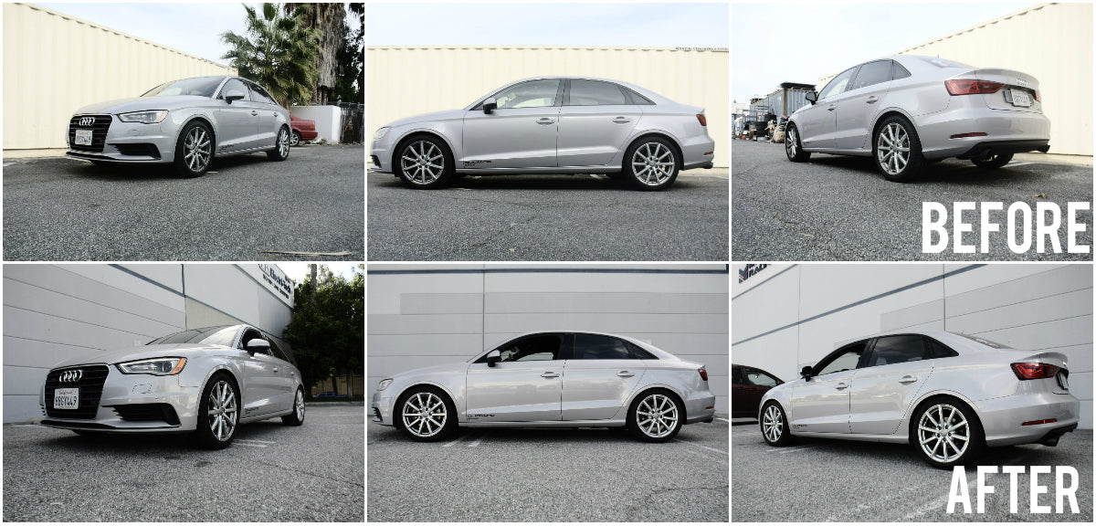 Audi A3 2013+ AWD Sedan Lowering Springs (Excludes S3, Sportback) - MR-LS-AA315-253777