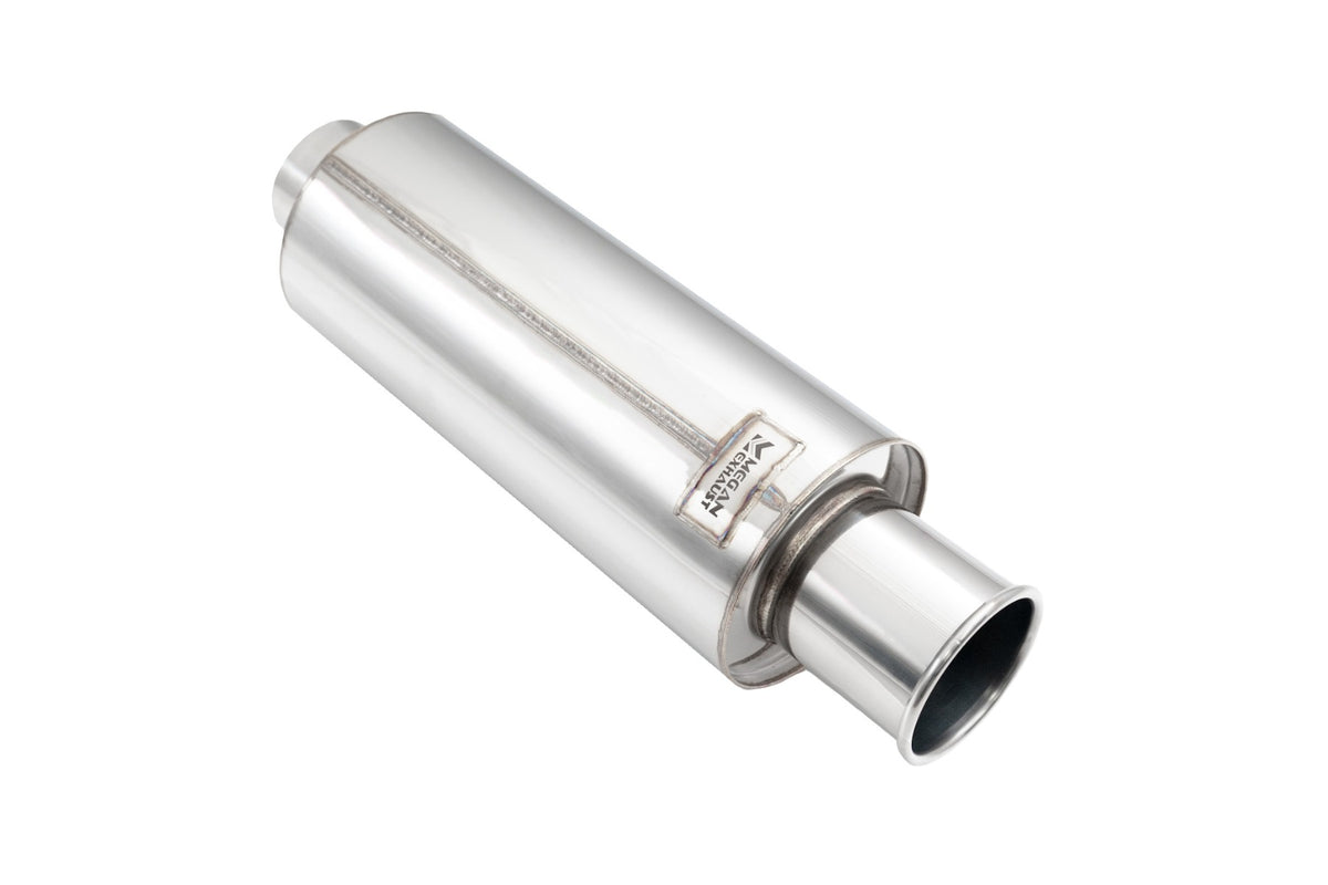 Universal Exhaust Muffler Rolled Tip 3" - MR-MU-SP3-0