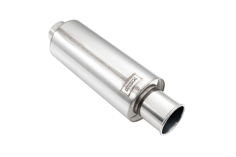 Universal Exhaust Muffler Rolled Tip 3" - MR-MU-SP3-0